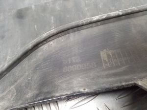 BMW X3 G01 (2017–2026) Heckstoßstangen Unterspoiler 8090958 - 2
