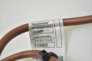 Mercedes Benz E-Class W212 (2009–2015) Miinuskaabel A2124407952 - 3
