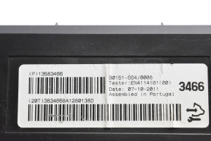 Opel Astra J (2009–2017) module de commande de climatisation 13583466 - 5
