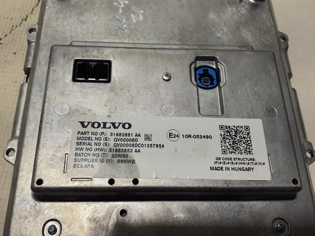 VOLVO XC40 1 generation (2017-2024) Navigacijos ekranas / Ekranas 31682851 23871238