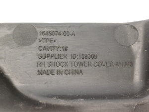 Tesla Model 3 3 (2016–2024) Kapotialune kate 1648074-00-A - 2