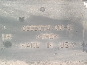 Tesla Model S S (2012–2026) Schwellerverkleidung außen 6005874-00-E - 3