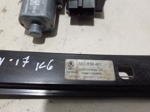 Skoda Octavia III (2013–2019) Rear side door window regulator 5E0839461 - 4