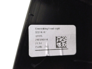 VOLVO C 40 I (2022–2026) Esiukse klaasi sisemine liist 32274747 - 2