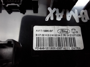 Ford B-MAX (2012–2018) Salona sildītāja vadības panelis AV1T19980BF - 2