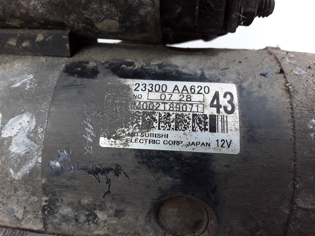 SUBARU Forester SH (2007-2013) Starter Motor 23300AA620 23990836
