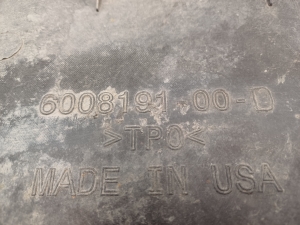 Tesla Model S S (2012–2026) Unterbodenschutz hinten 6008191-00-D - 3