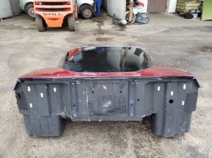 Chevrolet Corvette C6 (2004–2014) Bagāžnieka vāks un tā detaļas - 7