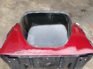 Chevrolet Corvette C6 (2004–2014) Bagāžnieka vāks un tā detaļas - 8