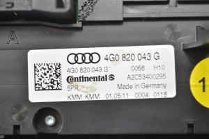 AUDI A6 C7 (2011–2018) Heater control panel 4G0820043G - 3
