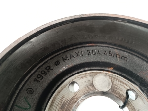 Dacia Sandero III (2021–2026) Bremsscheibe hinten 432064199R - 2