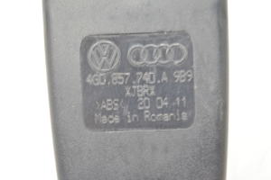 AUDI A6 C7 (2011–2018) Sicherheitsgurtschloss hinten 4G0857740A - 2