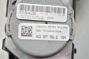 AUDI A6 C7 (2011–2018) Sicherheitsgurt vorne 4G8857706D - 3