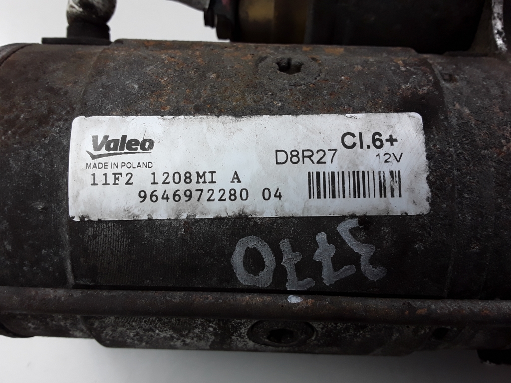 PEUGEOT 508 1 generation (2010-2020) Starter Motor 9646972280 24297185