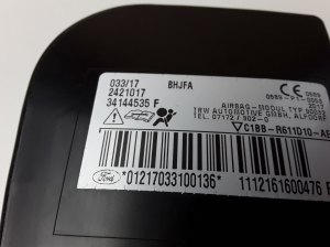 Ford Fiesta VI (2008–2017) Priekšējā sēdekļa drošības spilvens 34144535F - 2
