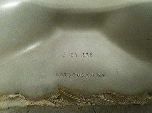 Tesla Model 3 3 (2016–2024) Rear body panel 10738650011 - 2