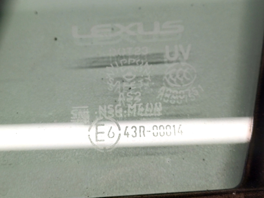 LEXUS UX 1 generation (2018-2023) Vasen etuikkuna 68216-76010 24292294