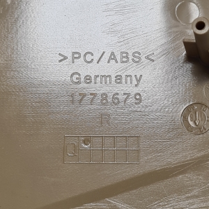 BMW 5 SERIES F10 (2010–2017) Priekšējo durvju apšuvuma apdare 51417225980 - 3