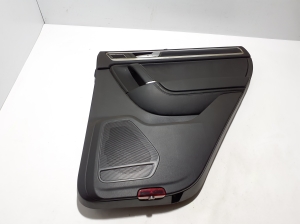   Upholstery of rear side doors 