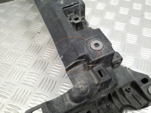 Volkswagen Polo VI (2017–2026) Radiator support and its parts 2G0805588 - 3