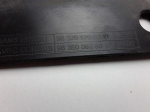 Opel Grandland X (2017–2026) Unterbodenschutz 9832617680 - 2