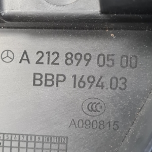 Mercedes Benz E-Class W212 (2009–2015) Kere tagaosa viimistlus A2128990500 9051 - 5
