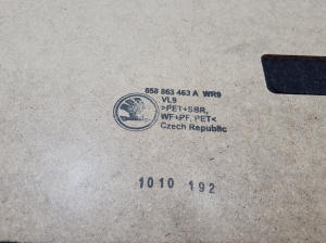 Skoda Kamiq (2019–2026) Trunk carpet 658863463A - 3
