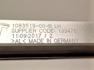 Tesla Model 3 3 (2016–2024) Katuseliist 1083519-00-B - 4