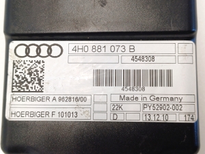 AUDI A8 D4 (2010–2017) Esiistme juhtplokk 4H0881073B - 3