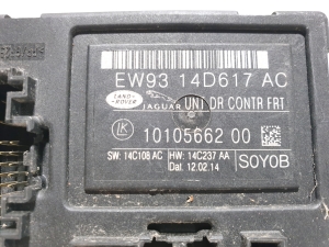 Jaguar XJ (2009–2026) Front door control unit EW9314D617AC - 2