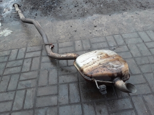 VOLVO XC70 (2007–2016) Muffler 30756751 - 2