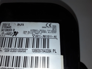 Ford B-MAX (2012–2018) Sitzairbag vorne AV11R611D11AE - 2