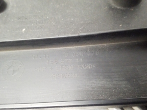 BMW 4 SERIES F32 (2013–2020) Kennzeichenhalter der vorderen Stoßstange 8054576 - 2