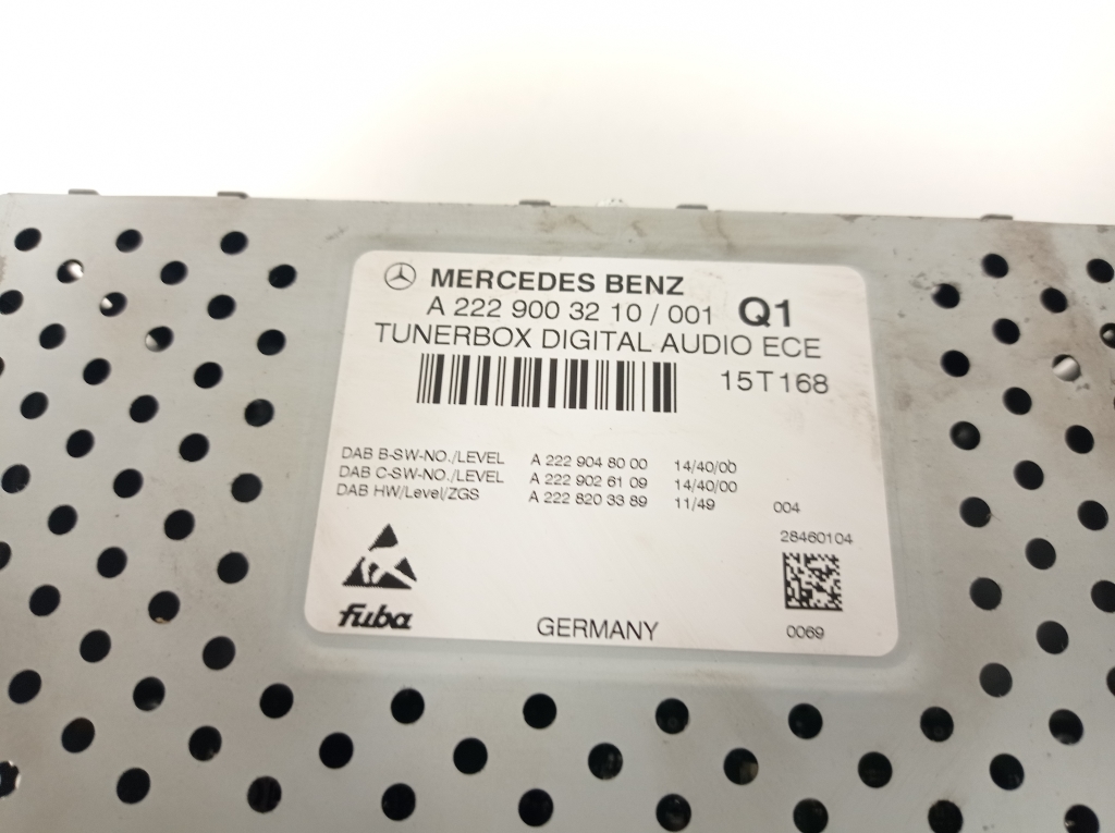 MERCEDES-BENZ C-Class W205/S205/C205 (2014-2023) Andra styrenheter A2229003210 25057004