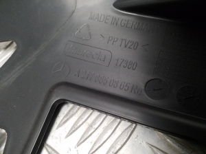Mercedes Benz S-Class 217 (2013–2026) Front bumper bracket A2178850865 - 2