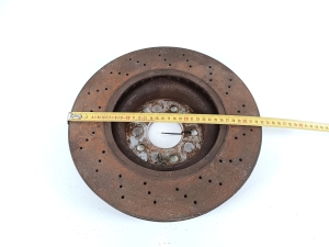 Mercedes Benz SL-Class 230 (2001–2012) Front brake disc - 2