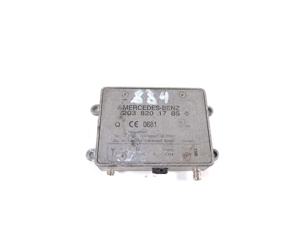 MERCEDES-BENZ SL-Class R230 (2001-2011) Bootlid Antenna Amplifier A2038201785 24599315