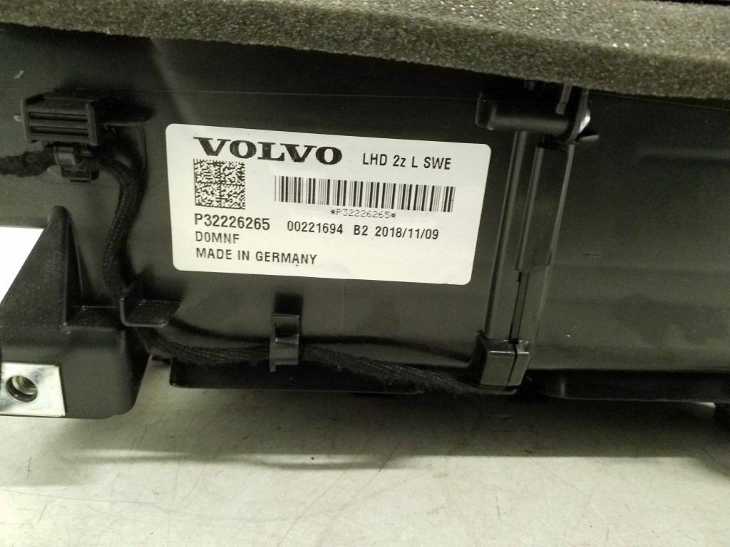 VOLVO V60 1 generation (2010-2020) Interiérový ohřívač 24683814
