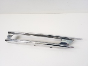   Front bumper fog cover chrome 