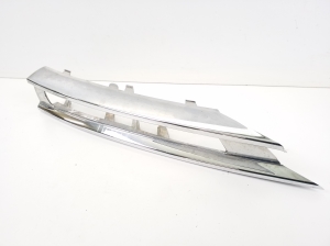   Front bumper fog cover chrome 