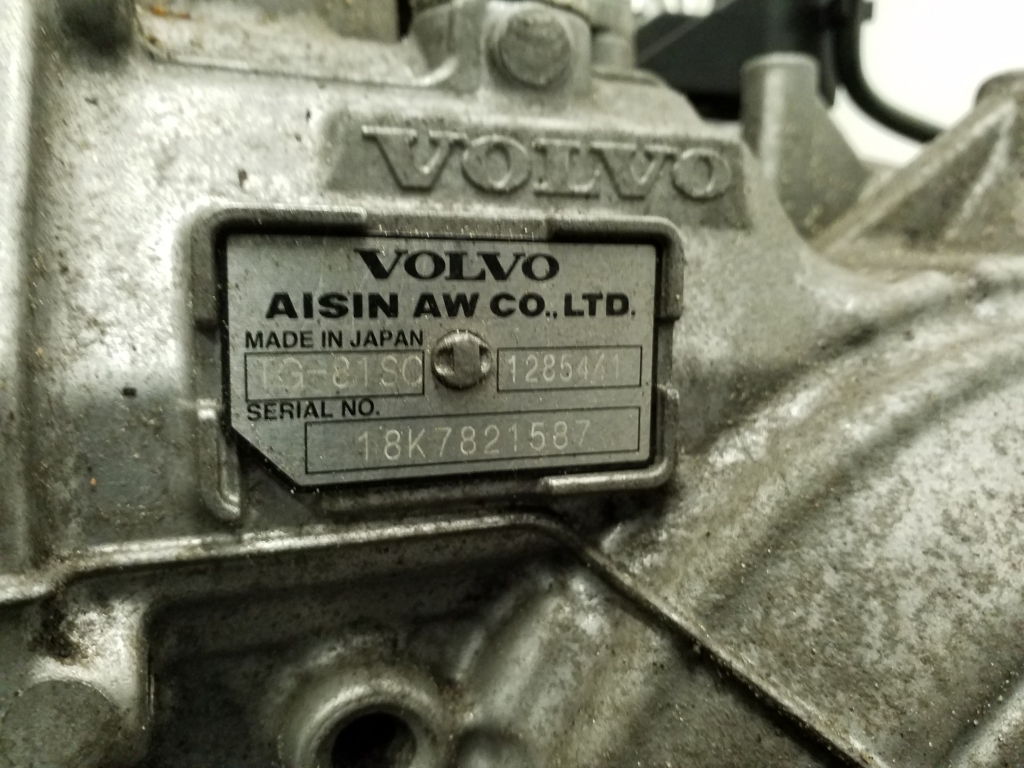 VOLVO V60 1 generation (2010-2020) Boîte de vitesses TG81SC, 36012853 24671576