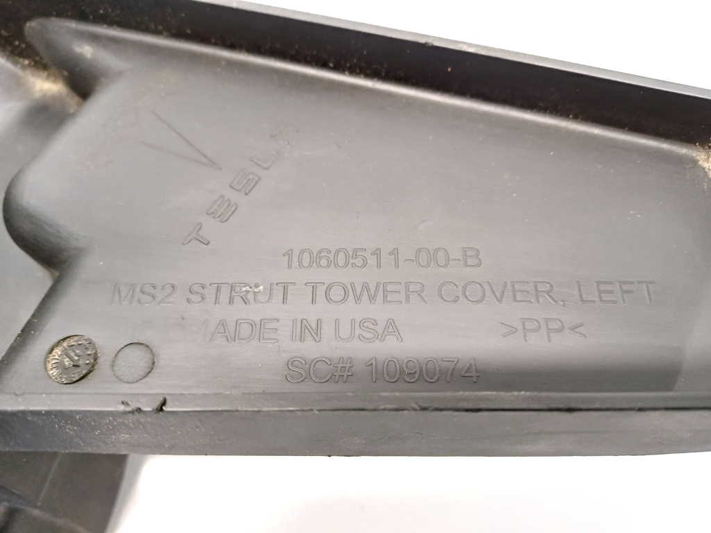TESLA Model S 1 generation (2012-2024) Amortizatora cilindra aizsardzība 1060511-00-B 24833032