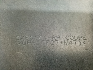 Chevrolet Corvette C6 (2004–2014) Rear wing GX80101 - 3