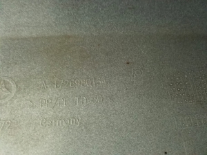 Mercedes Benz SLC 172 (2016–2026) Schwellerverkleidung außen A1726980154 - 3