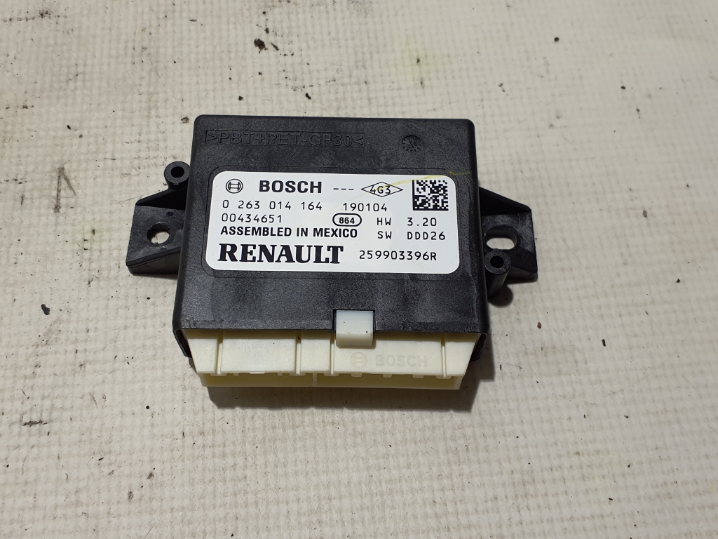 RENAULT Megane 3 generation (2008-2020) PDC Parking Distance Control Unit 259903396R 24785861