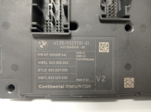 BMW 3 SERIES F30 (2011–2018) Mugavusmoodul 9329701 - 2
