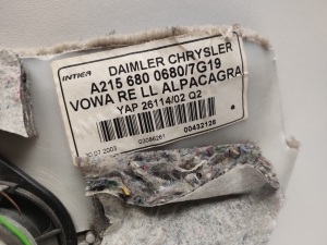 Mercedes Benz CL-Class 215 (1999–2006) Tagumise toe sisekujundus A2156800680 - 5