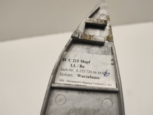Mercedes Benz CL-Class 215 (1999–2006) Priekšējo durvju apšuvuma apdare A2157206648 - 4