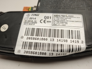 Mercedes Benz C-Class 205 (2014–2021) Priekšējā sēdekļa drošības spilvens A2058601800 - 4