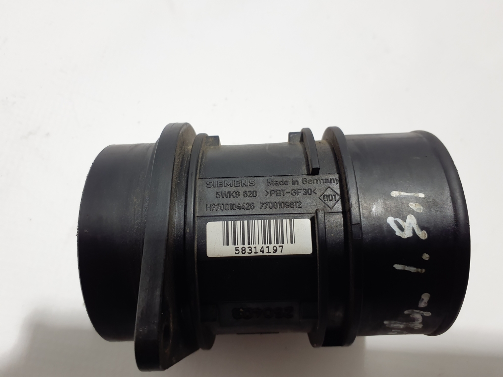 RENAULT Scenic 2 generation (2003-2010) Mass Air Flow Sensor MAF 7700109812, 7700104426 24872215